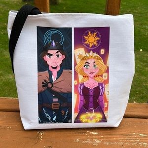 Tangled/ Rapunzel Canvas Tote